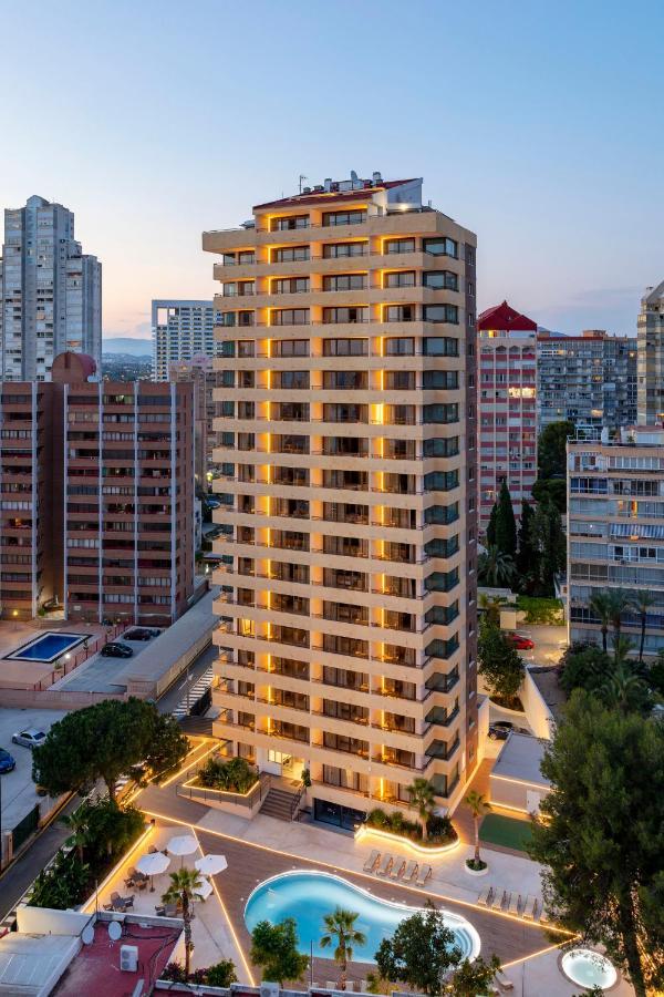 Halley Hotel & Apartments Affiliated By Melia Benidorm Exteriör bild